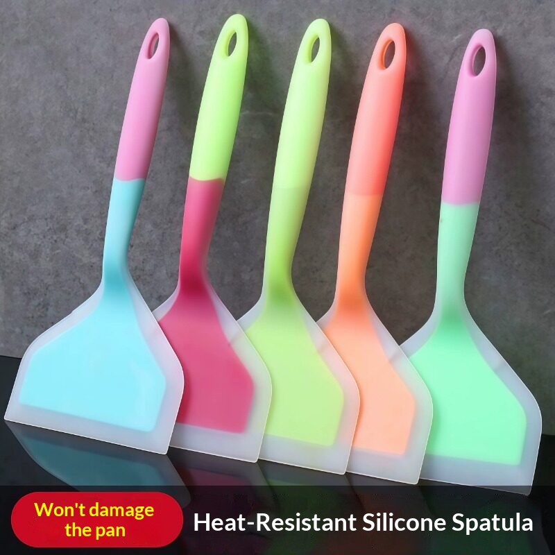 Okonomiyaki Spatula - Espátula de Silicone Larga para Cozinha,