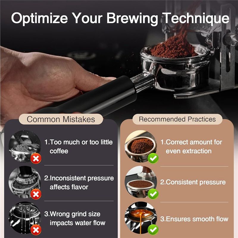 Breville Espresso Barista Express - Portafilter sem fundo ABUN de 54mm