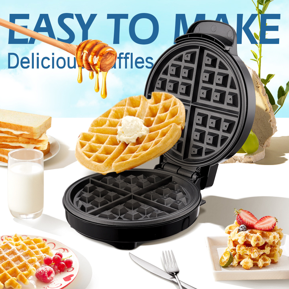 Moldes de waffle para café da  - Mini Pancake Griddle avaliação e preço