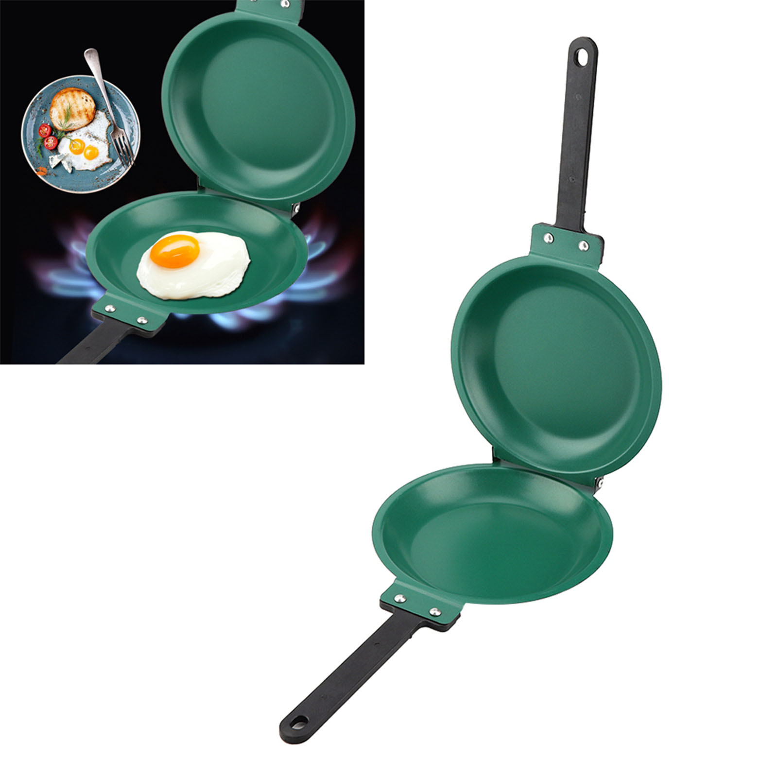 Dupla face titânio revestiment - Mini Pancake Griddle avaliação e preço