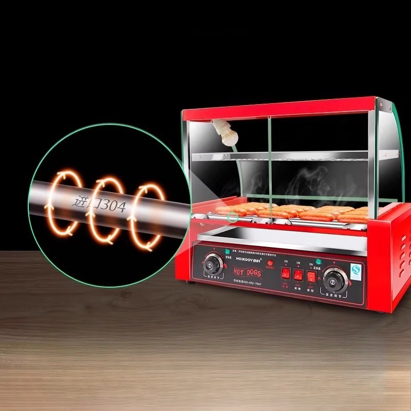 Máquina comercial de grelhar s - Hot Dog Press avaliação e preço