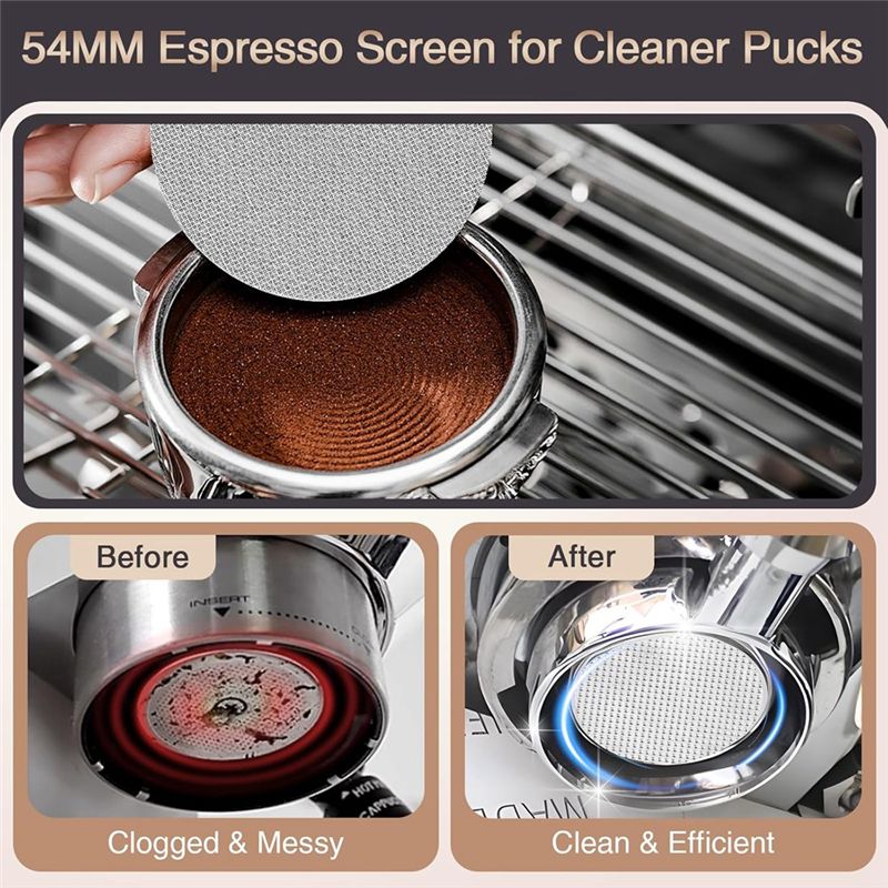Portafilter sem fundo ABUN de  - Breville Espresso Barista Express avaliação e preço